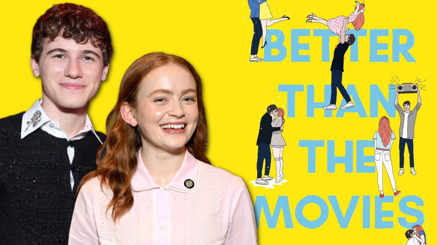 Sam Nivola and Sadie Sink as Wes and Liz in Better Than the Movies (Dream Cast)