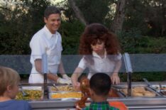 David Burtka and Alyson Hannigan as Scooter and Jasmine on How I Met Your Mother