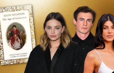 'Age of Innocence' by Edith Wharton cover, Kristine Froseth, Ben Radcliffe, Camila Marrone