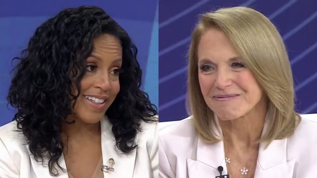 Sheinelle Jones and Katie Couric on the September 25, 2025, episode of NBC's 'Today.'
