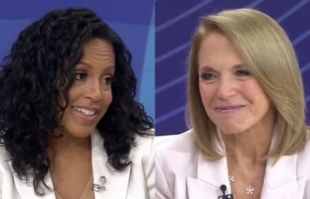 Sheinelle Jones and Katie Couric on the September 25, 2025, episode of NBC's 'Today.'