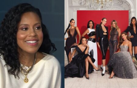 Sheinelle Jones on the September 26, 2025, episode of NBC's 'Today With Jenna & Friends'; 'The Real Housewives of New York City' Season 15 key art, Bravo, Racquel Chevremont, Sai De Silva, Jessel Taank, Jenna Lyons, Erin Lichy, Brynn Whitfield, Ubah Hassan.