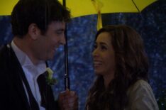 Josh Radnor and Cristin Milioti as Ted and Tracy in How I Met Your Mother