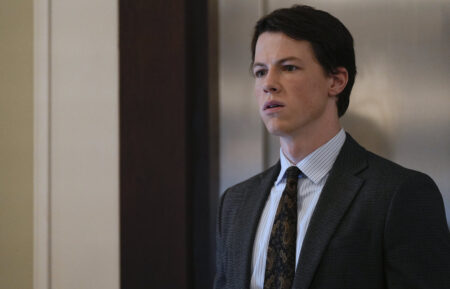 THE RAINMAKER -- Episode 104 -- Pictured: Milo Callaghan as Rudy Baylor -- (Photo by: Christopher Barr/USA Network)