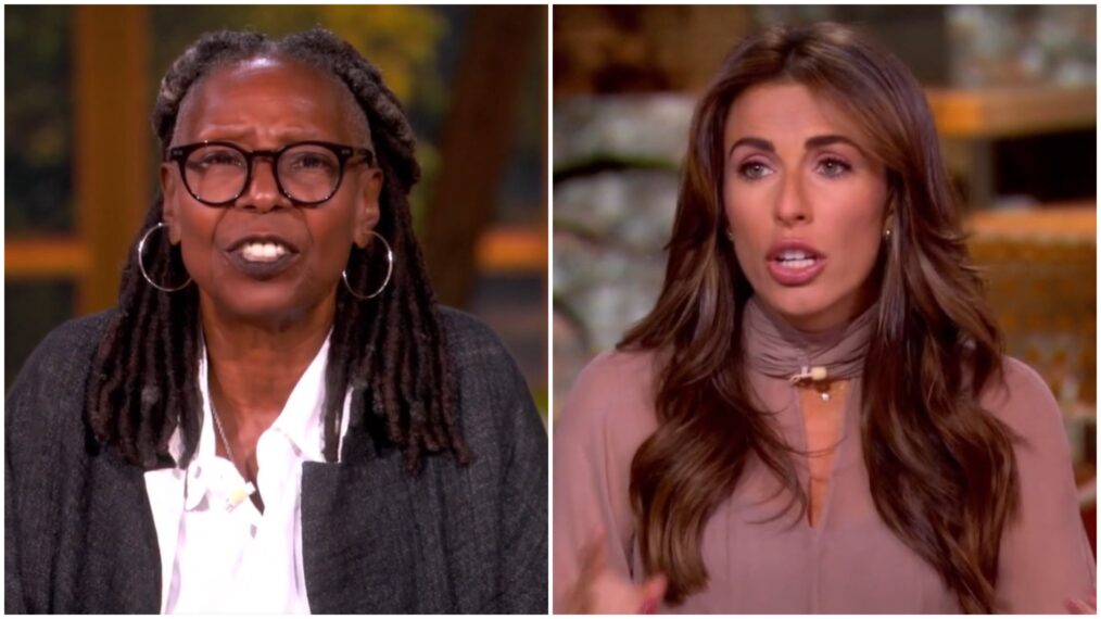 Whoopi Goldberg and Alyssa Farah Griffin on The View on September 10 2025