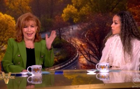 Joy Behar and Sunny Hostin on The View