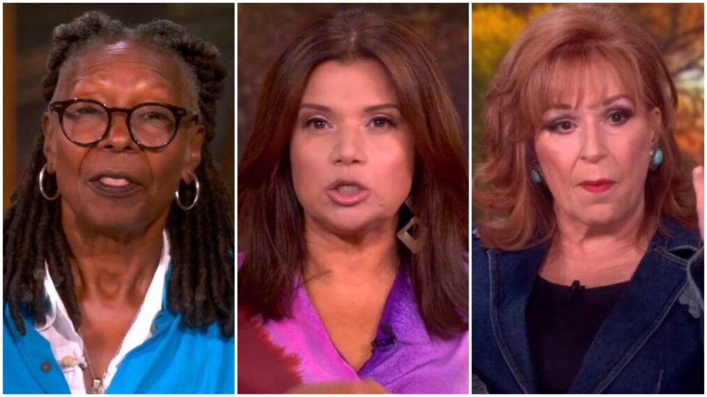 Whoopi Goldberg, Ana Navarro, and Joy Behar