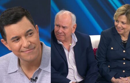 Tom Llamas, Luis Llamas, and Lisette Llamas on the September 18, 2025, episode of NBC's 'Today With Jenna & Friends.'