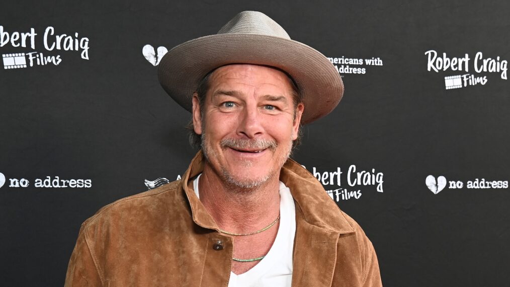 Ty Pennington plays “Mr. Mills” in upcoming feature film, 'No Address' attends the 'Americans With No Address' Red Carpet Premiere at Harmony Gold on October 03, 2024 in Los Angeles, California.