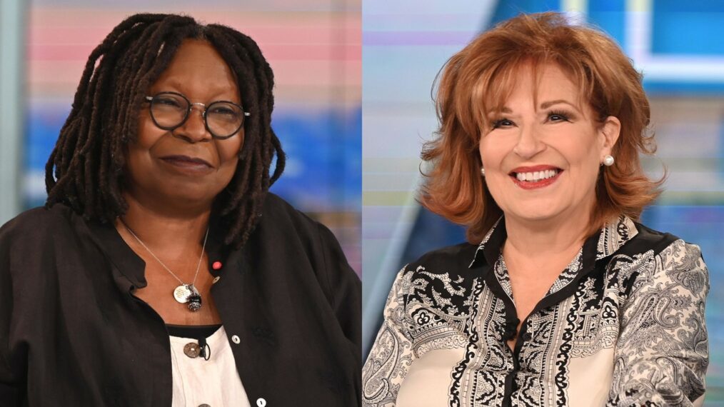 Whoopi Goldberg on ABC's 'The View, September 2021; Joy Behar on ABC's 'The View,' September 2021.