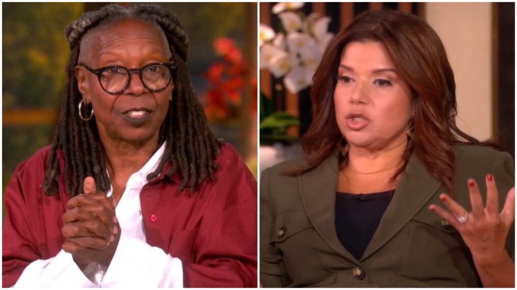 Whoopi Goldberg and Ana Navarro on The View