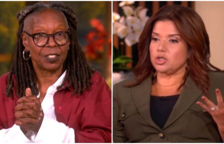 Whoopi Goldberg and Ana Navarro on The View