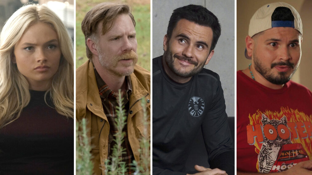 THE GIFTED, Natalie Alyn Lind; RAISING DION, Marc Menchaca; MARVEL'S AGENTS OF S.H.I.E.L.D., Juan Pablo Raba; FREERIDGE, J.R. Villarreal