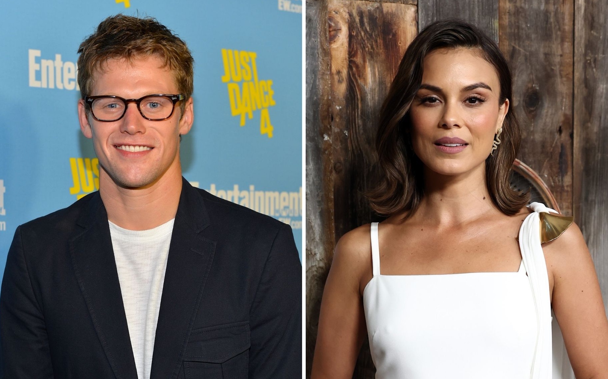 Zach Roerig and Nathalie Kelley