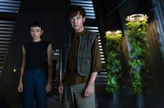 Sydney Chandler and Alex Lawther in 'Alien: Earth' Season 1 finale