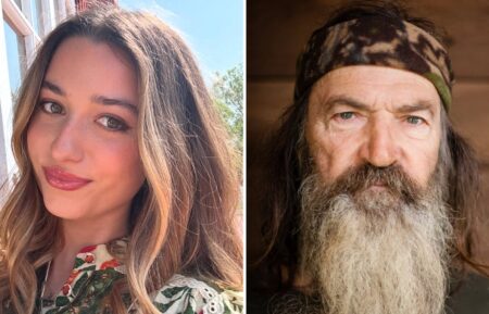 Bella Robertson and Phil Robertson