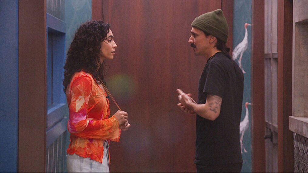 Vince Panaro and Morgan Pope on "Big Brother" Season 27, Episode 35