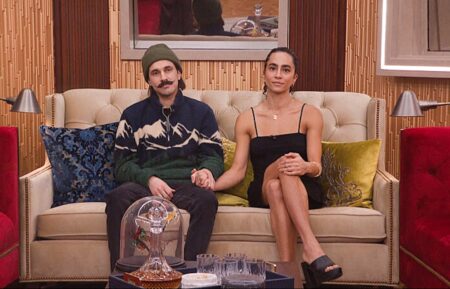 Vince Panaro and Morgan Pope on the "Big Brother" 27 finale