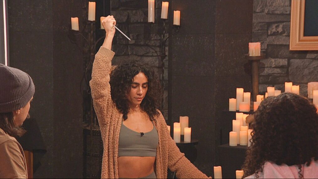 Morgan Pope on 'Big Brother' Season 27, Episode 36 in the Mastermind's lair