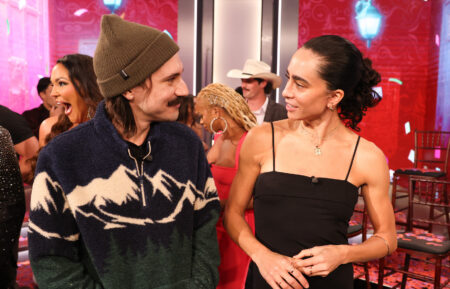 Vince Panaro and Morgan Pope during the 'Big Brother' Season 27 finale