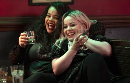 Lydia Westie and Nicola Coughlan in 'Big Mood' Season 2