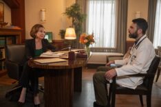 Donna Murphy as Dr. Muriel Landon, Zachary Quinto as Dr. Oliver Wolf — 'Brilliant Minds' Season 2 Premiere 'Phantom Hook'