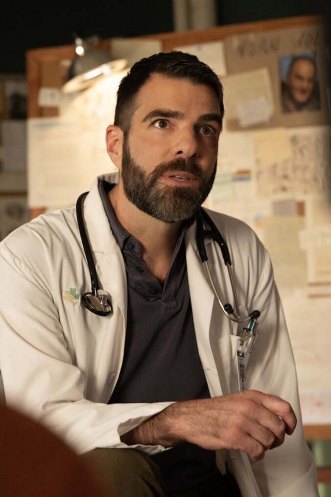 Zachary Quinto as Dr. Oliver Wolf — 'Brilliant Minds' Season 2 Premiere 