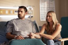 Duke Davis Roberts as Tommy, Laura Vandervoort as Cynthia — 'Brilliant Minds' Season 2 Premiere 'Phantom Hook'