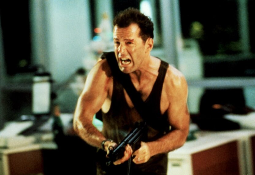 Bruce Willis in Die Hard