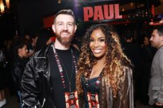 Cameron Hamilton and Lauren Speed-Hamilton attend Netflix: Jake Paul vs. Mike Tyson at AT&T Stadium on November 15, 2024 in Arlington, Texas.