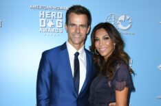 Cameron Mathison and Vanessa Arevalo attend the 9th Annual American Humane Hero Dog Awards at The Beverly Hilton Hotel on October 05, 2019 in Beverly Hills, California.