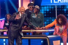 'Celebrity Family Feud' Season 11, September 18, 2025. Steve Harvey and George Wallace