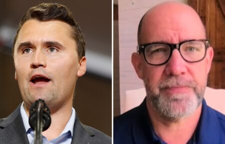 Charlie Kirk and Matthew Dowd