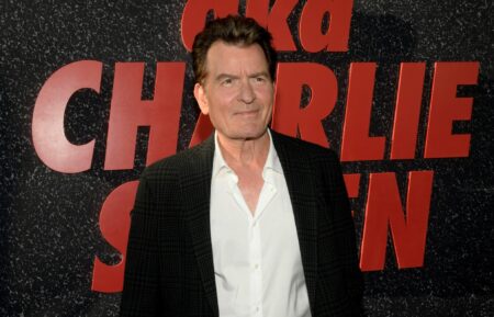 Charlie Sheen at the 'aka Charlie Sheen' premiere