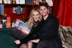 Kelsea Ballerini and Chase Stokes celebrate Amazon's Fourth Annual Holiday Soirée at The High Line Chelsea Market Passage on November 14, 2024