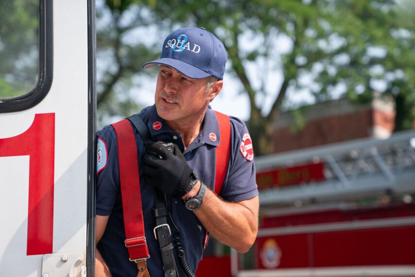 Taylor Kinney as Kelly Severide — 'Chicago P.D.' Season 14 Premiere "Kicking Down Doors"