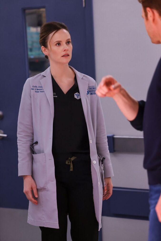 Sarah Ramos as Dr. Caitlin Lenox — 'Chicago Med' Season 11 Episode 2 