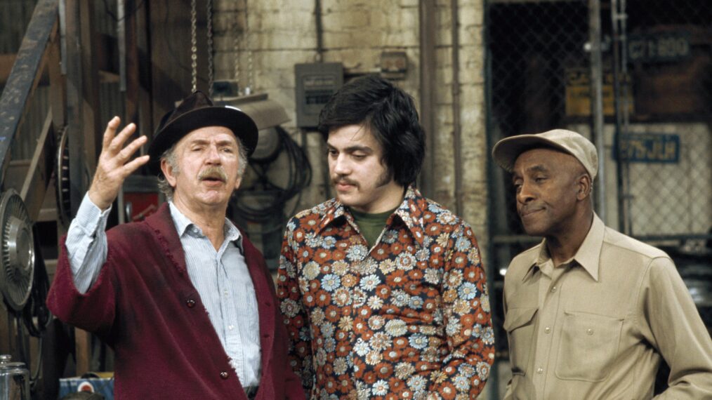 CHICO AND THE MAN, (from left): Jack Albertson, Freddie Prinze, Scatman Crothers, 1974-78