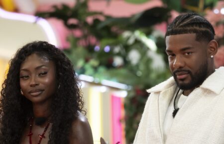 LOVE ISLAND GAMES -- Episode 206 -- Pictured: (l-r) Kay Kay Gray, USA; Christopher Seeley,