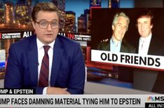 Chris Hayes Says Trump Has Been 'Caught Red-Handed' Over Epstein Birthday Book