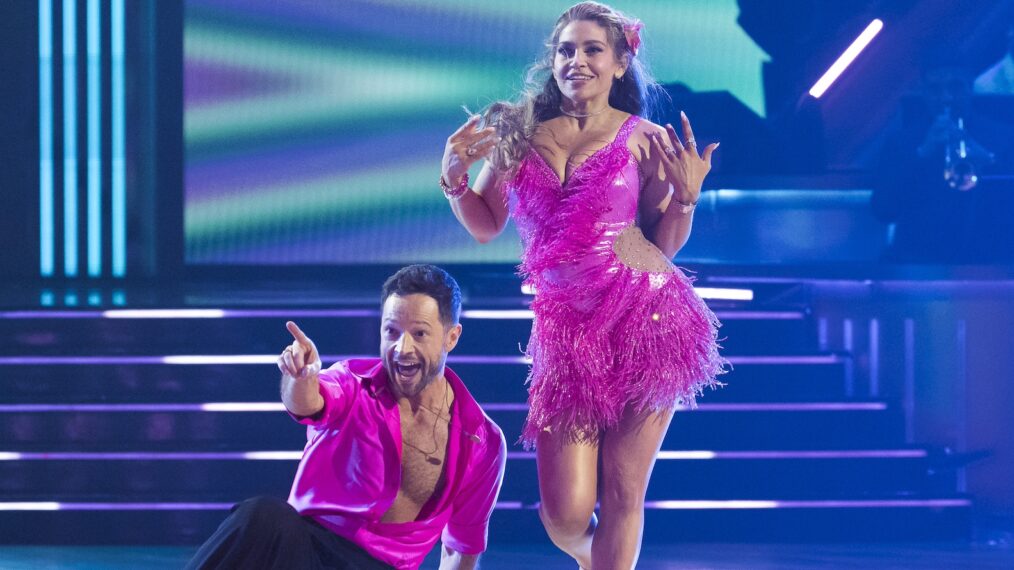 Pasha Pashkov and Danielle Fishel
