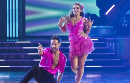 Pasha Pashkov and Danielle Fishel