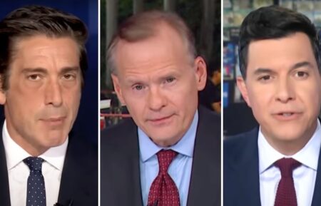 David Muir, John Dickerson, Tom Llamas