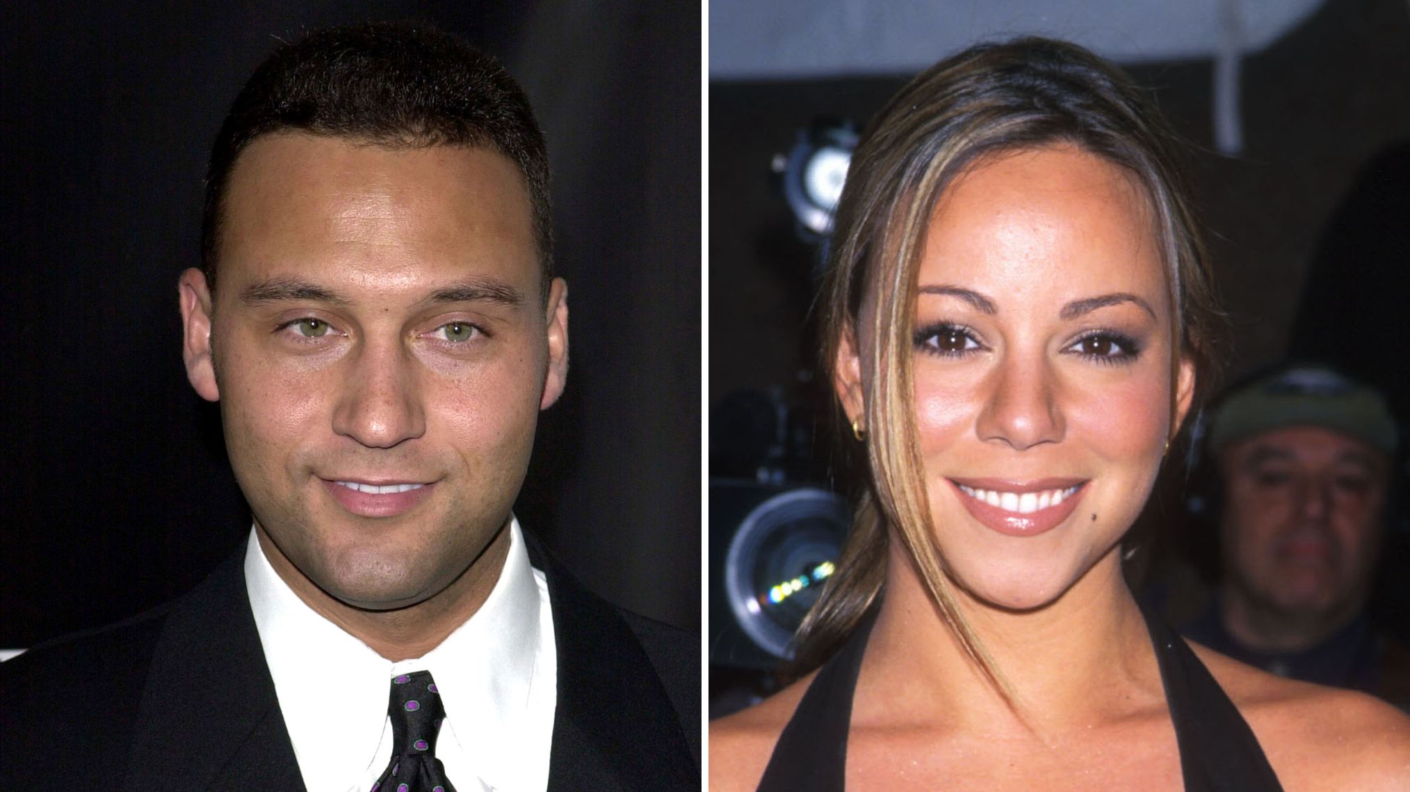 Derek Jeter and Mariah Carey