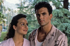 Melora Harding and Patrick Cassidy in TV's 'Dirty Dancing'