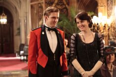 Dan Stevens, Michelle Dockery as Matthew and Mary in 'Downton Abbey' Season 2