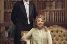 Penelope Wilton and Douglas Reith as Isobel and Richard in 'Downton Abbey'
