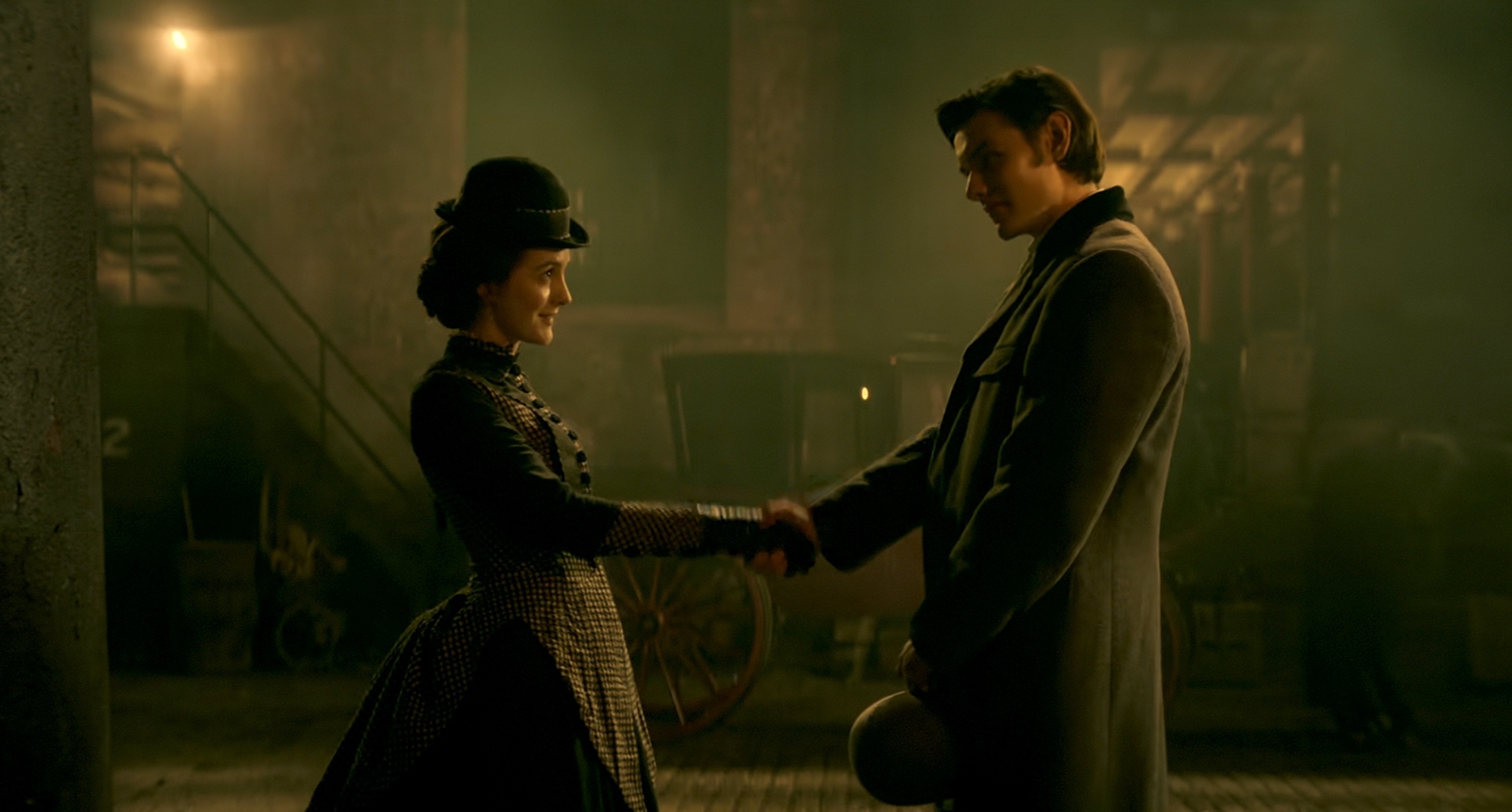 Edward and Adelaide in 'House of Guinness'
