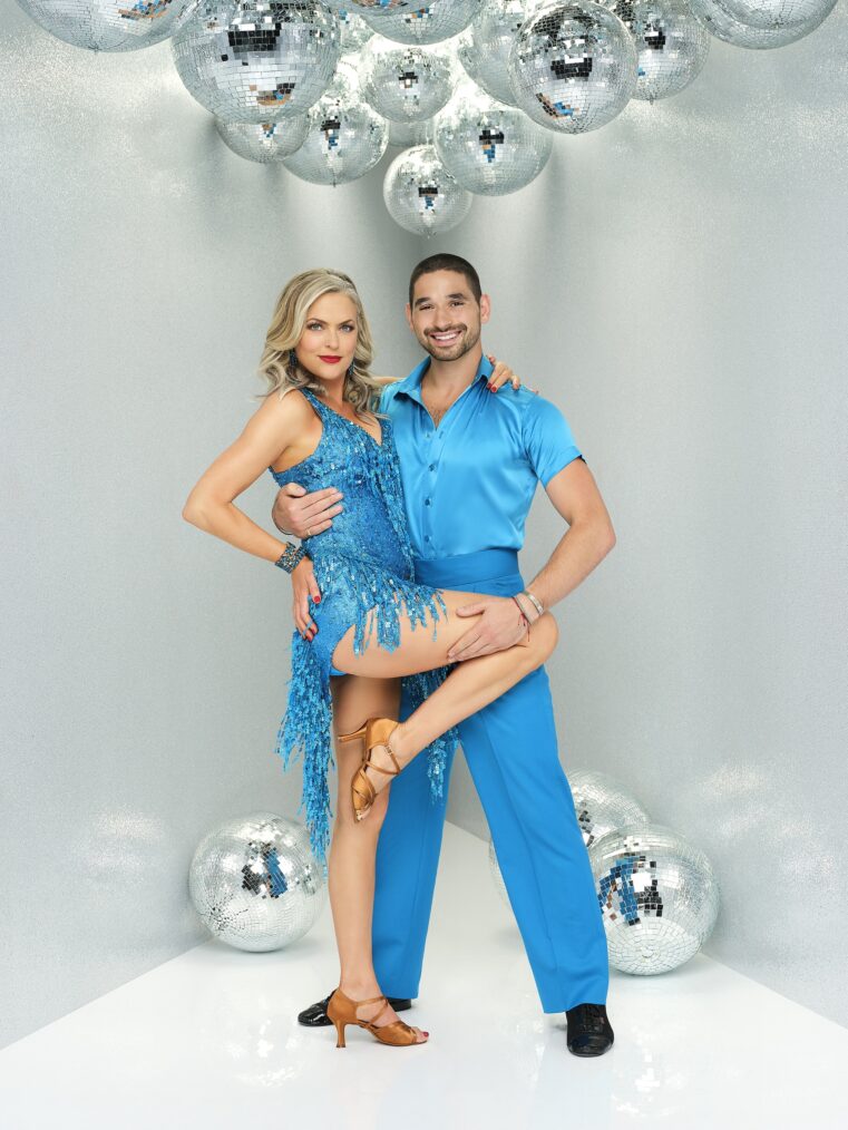Elaine Hendrix and Alan Bersten