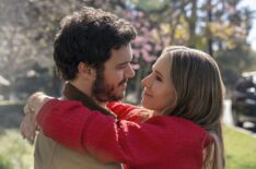 Adam Brody and Kristen Bell in 'Nobody Wants This' Season 1